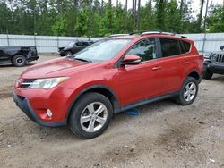 Salvage cars for sale from Copart Harleyville, SC: 2013 Toyota Rav4 XLE