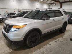 Salvage cars for sale at Milwaukee, WI auction: 2013 Ford Explorer XLT