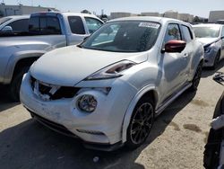 Salvage cars for sale at Martinez, CA auction: 2016 Nissan Juke Nismo RS