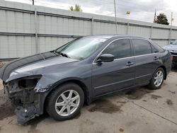 Salvage cars for sale at Littleton, CO auction: 2004 Honda Accord EX