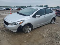 Salvage cars for sale from Copart Kansas City, KS: 2017 KIA Forte LX