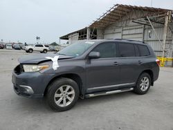 Salvage cars for sale from Copart Corpus Christi, TX: 2012 Toyota Highlander Base