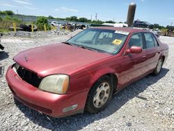 Salvage cars for sale at Montgomery, AL auction: 2002 Cadillac Deville