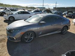 Salvage cars for sale at Colorado Springs, CO auction: 2020 Honda Civic EX