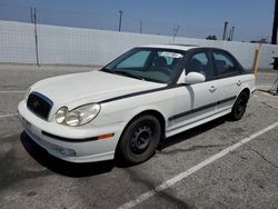 Salvage cars for sale from Copart Van Nuys, CA: 2003 Hyundai Sonata GL