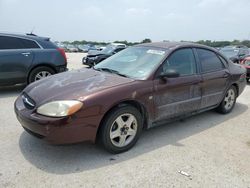 Salvage cars for sale at San Antonio, TX auction: 2000 Ford Taurus SEL