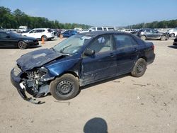 Salvage cars for sale from Copart Greenwell Springs, LA: 2003 Toyota Corolla CE