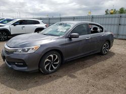 Salvage cars for sale at Greenwood, NE auction: 2016 Honda Accord EXL