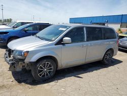 Salvage cars for sale at Woodhaven, MI auction: 2018 Dodge Grand Caravan GT