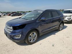Salvage cars for sale at San Antonio, TX auction: 2016 Ford Edge SEL