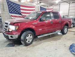 Salvage trucks for sale at Columbia, MO auction: 2014 Ford F150 Supercrew