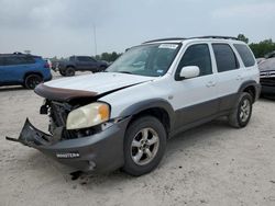 Salvage cars for sale at Houston, TX auction: 2005 Mazda Tribute S