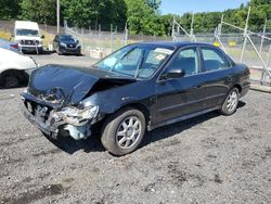 Salvage cars for sale from Copart Finksburg, MD: 2002 Honda Accord EX