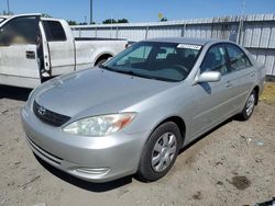 Salvage cars for sale at Sacramento, CA auction: 2004 Toyota Camry LE