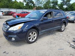 Salvage cars for sale at Hampton, VA auction: 2014 Subaru Outback 2.5I Premium