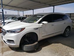 Salvage cars for sale from Copart Anthony, TX: 2018 Buick Enclave Avenir