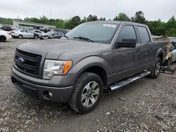 Salvage cars for sale from Copart Memphis, TN: 2014 Ford F150 Supercrew