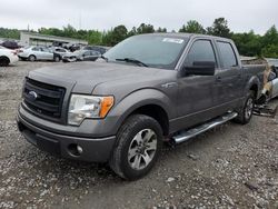 Salvage cars for sale at Memphis, TN auction: 2014 Ford F150 Supercrew