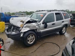 Jeep salvage cars for sale: 2004 Jeep Grand Cherokee Laredo