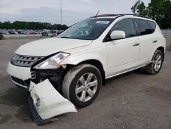 Nissan Murano sl salvage cars for sale: 2007 Nissan Murano SL