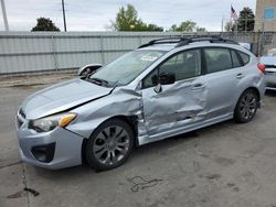 Salvage cars for sale from Copart Littleton, CO: 2013 Subaru Impreza Sport Limited