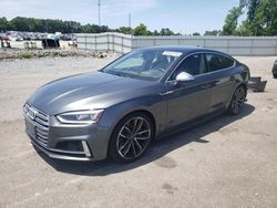 Salvage cars for sale at Dunn, NC auction: 2018 Audi S5 Prestige