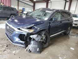 Hyundai Santa fe sel Vehiculos salvage en venta: 2019 Hyundai Santa FE SEL