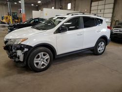 Salvage cars for sale at Blaine, MN auction: 2015 Toyota Rav4 LE