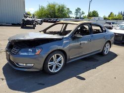 Salvage cars for sale at Woodburn, OR auction: 2013 Volkswagen Passat SEL