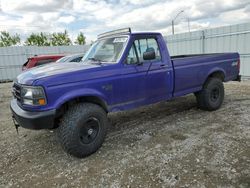 Salvage trucks for sale at Nisku, AB auction: 1995 Ford F150