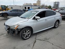 Salvage cars for sale at New Orleans, LA auction: 2015 Nissan Sentra S