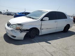 Carros salvage a la venta en subasta: 2003 Toyota Corolla CE