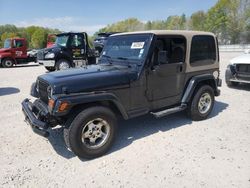 Salvage cars for sale at North Billerica, MA auction: 1999 Jeep Wrangler / TJ Sport