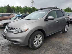 Salvage cars for sale at York Haven, PA auction: 2012 Nissan Murano S