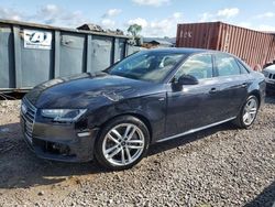 Salvage cars for sale at Hueytown, AL auction: 2017 Audi A4 Premium