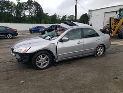 Honda Accord ex salvage cars for sale: 2007 Honda Accord EX