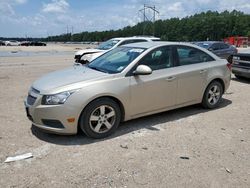 Salvage cars for sale at auction: 2012 Chevrolet Cruze LT