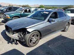 Salvage cars for sale at Las Vegas, NV auction: 2016 Mercedes-Benz E 350