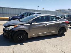 Salvage cars for sale at Dyer, IN auction: 2013 Hyundai Elantra GLS