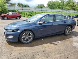 Salvage cars for sale at Davison, MI auction: 2020 Chevrolet Malibu LT