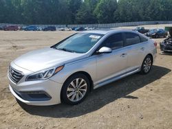 Vehiculos salvage en venta de Copart Gainesville, GA: 2017 Hyundai Sonata Sport