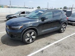 Salvage cars for sale at Van Nuys, CA auction: 2023 Volvo XC40 Recharge Ultimate