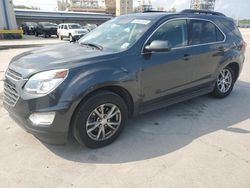 Salvage cars for sale at New Orleans, LA auction: 2017 Chevrolet Equinox LT