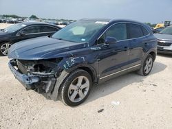Salvage cars for sale from Copart San Antonio, TX: 2016 Lincoln MKC Premiere