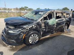 Salvage cars for sale at Orlando, FL auction: 2022 Chrysler Pacifica Hybrid Touring L