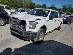Salvage cars for sale at Madisonville, TN auction: 2016 Ford F150 Supercrew