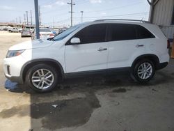 Salvage cars for sale from Copart Los Angeles, CA: 2014 KIA Sorento LX