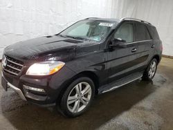 Salvage cars for sale at Windsor, NJ auction: 2015 Mercedes-Benz ML 350 4matic