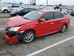 Salvage cars for sale at auction: 2015 Nissan Sentra S