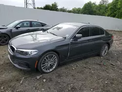 Salvage cars for sale from Copart Windsor, NJ: 2019 BMW 530 I